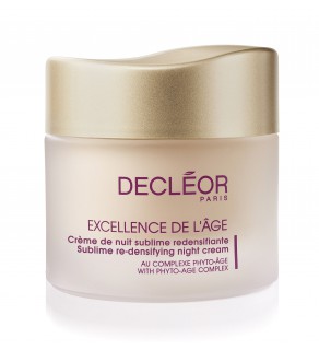 Decléor Excellence de l’Age 50+ Crème de nuit sublime redensifiante