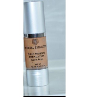 Mineral Evolution  Fluid Mineral Foundation - warm beige